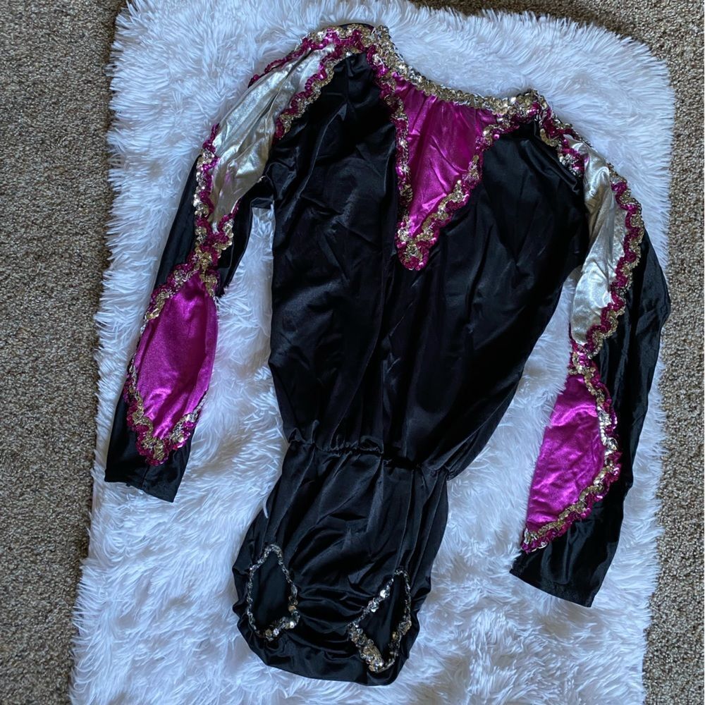 Curtain Call Costumes Size CL Childs Large Long Sleeves‎